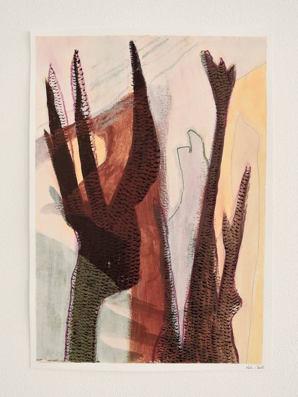 Mist in the forest Fine Art Drawing Sacha van Eerten - Subjektiv.art
