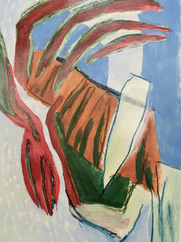 Seaweed Fine Art Drawing Sacha van Eerten - Subjektiv.art
