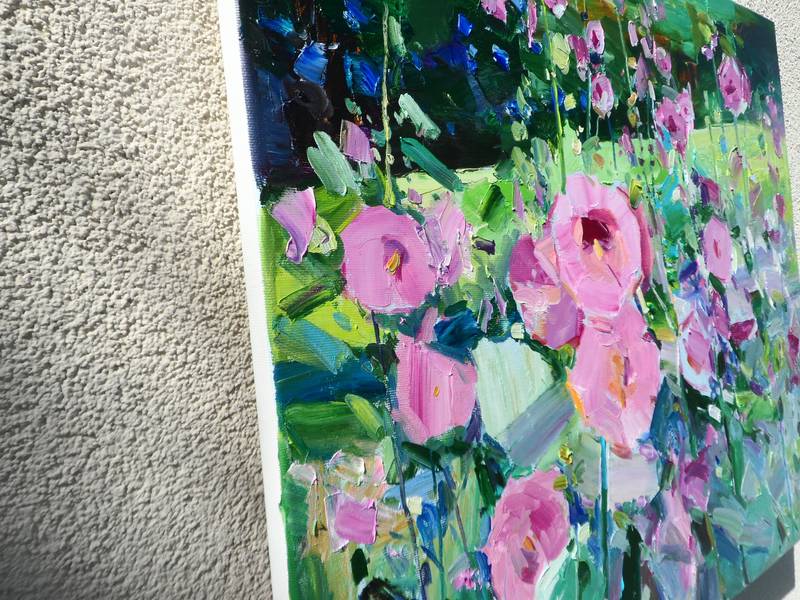 " Mallows " Expressive and gestural Painting Yehor Dulin - Subjektiv.art