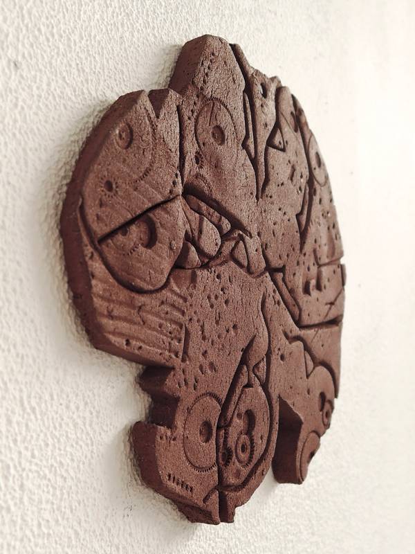 Untitled Abstract Ceramic Caro de Valk - Subjektiv.art