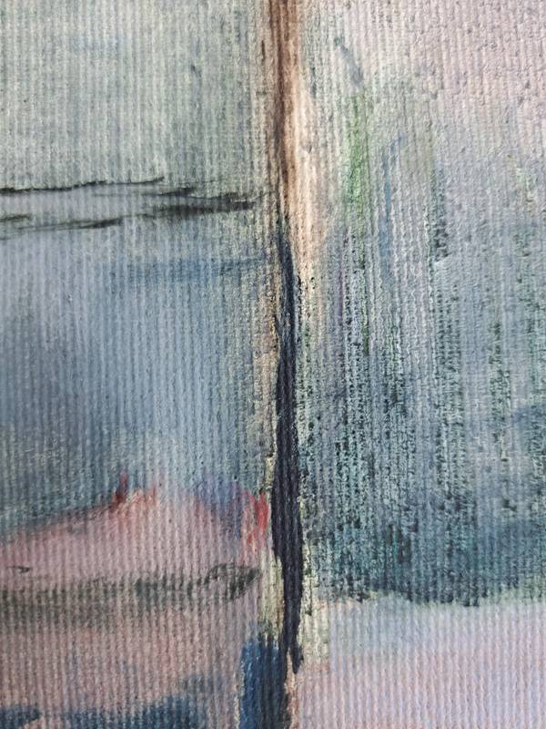 Glass of water Expressive and gestural Painting Oleksandr Topchyi - Subjektiv.art