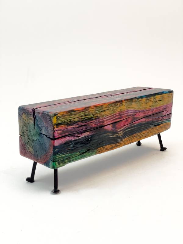 Acid "Spale" Bench Fine Art Sculpture Bogdan Kryvosheya - Subjektiv.art