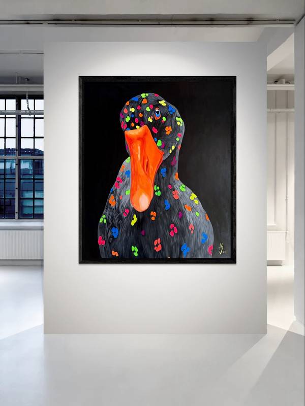 Light in the Darkness Surrealistic Painting Ivanka Nechyporuk - Subjektiv.art