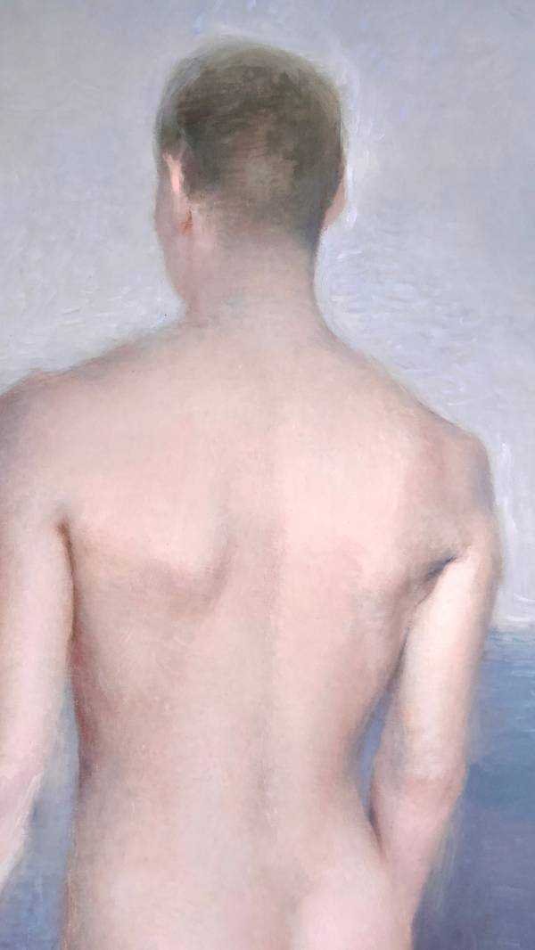 "The Image That Waited But No One Chose It (Canvas Version)", 2025 Surrealistic Painting Yuliia Holub - Subjektiv.art