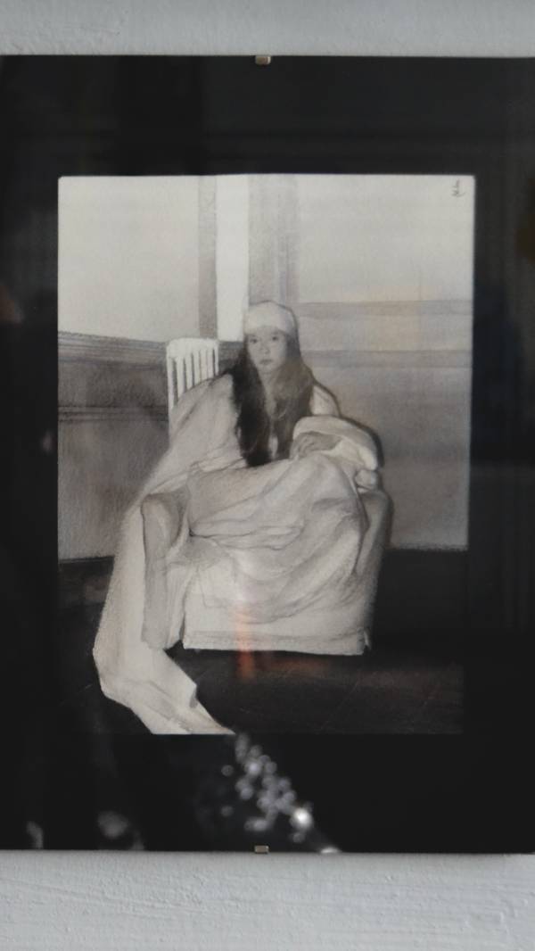 "Maria", 2025 Photorealistic Painting Yuliia Holub - Subjektiv.art