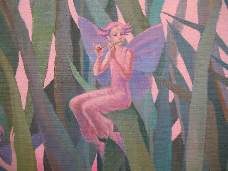 When dusk falls Surrealistic Painting Lana Korolievskaia - Subjektiv.art