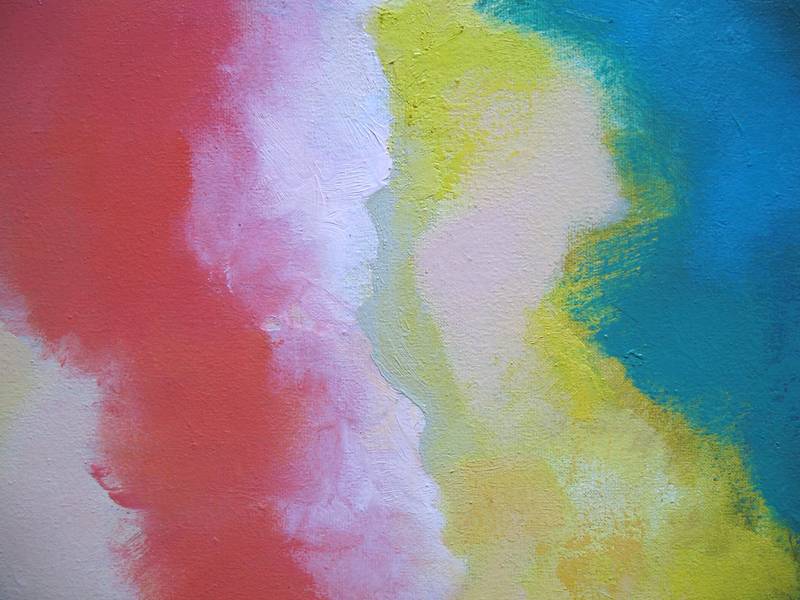 Color Meditation Abstract Painting Lana Korolievskaia - Subjektiv.art